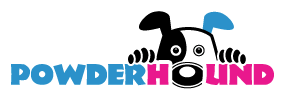 Powderhound Wedding Site Logo